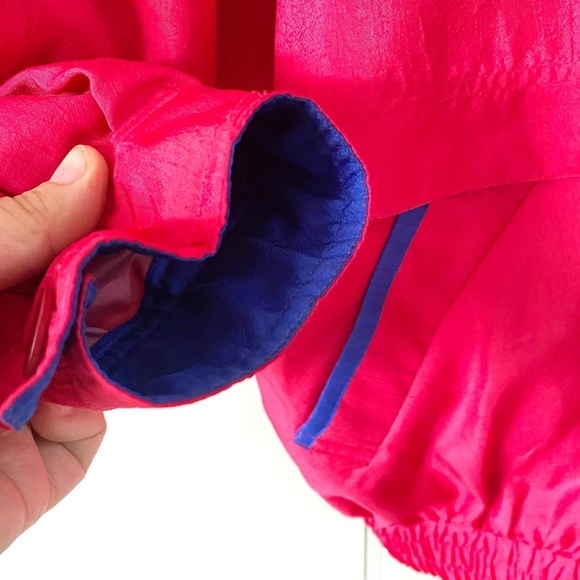 Vintage 80s Neon Spring Jacket - Picture 3 of 4